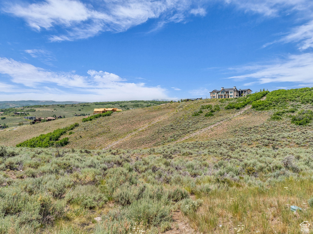 View of undeveloped land with rural landscape