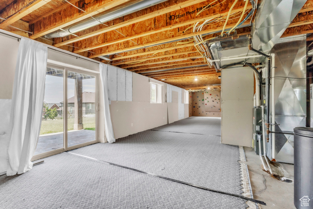 View of basement