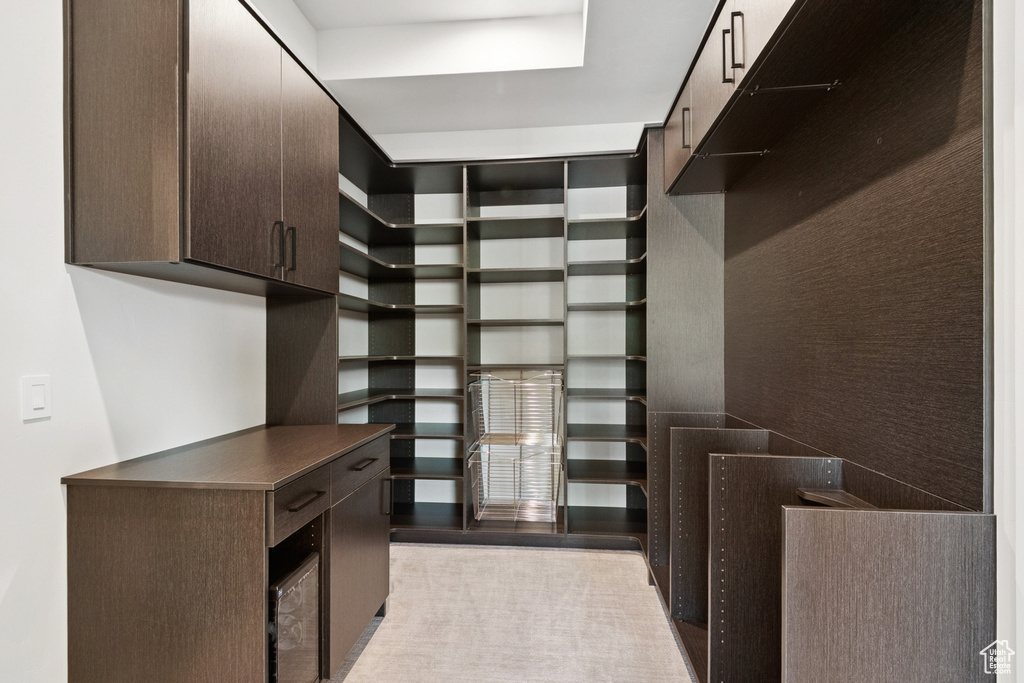 View of spacious closet
