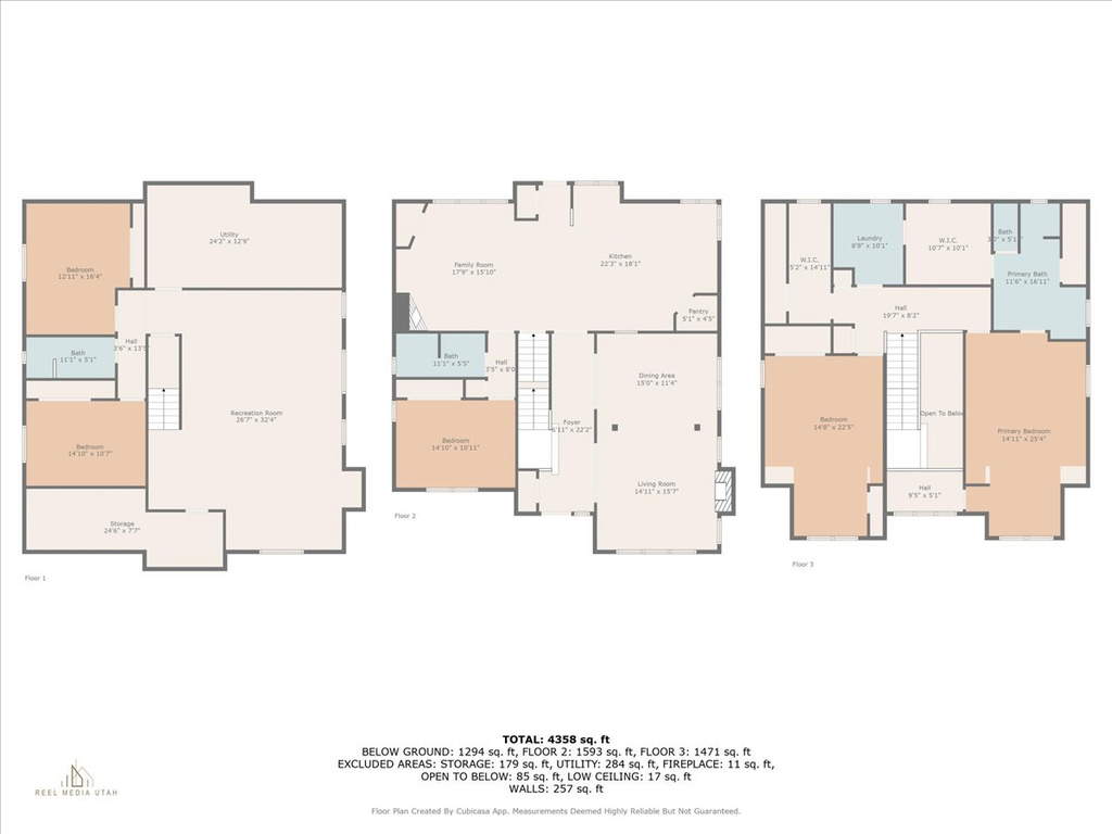 View of home floor plan