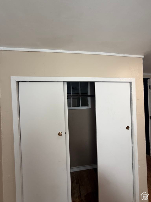 View of closet