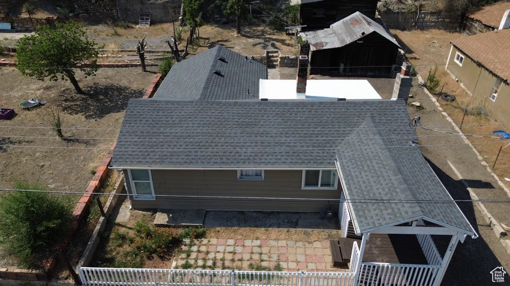 View of subject property