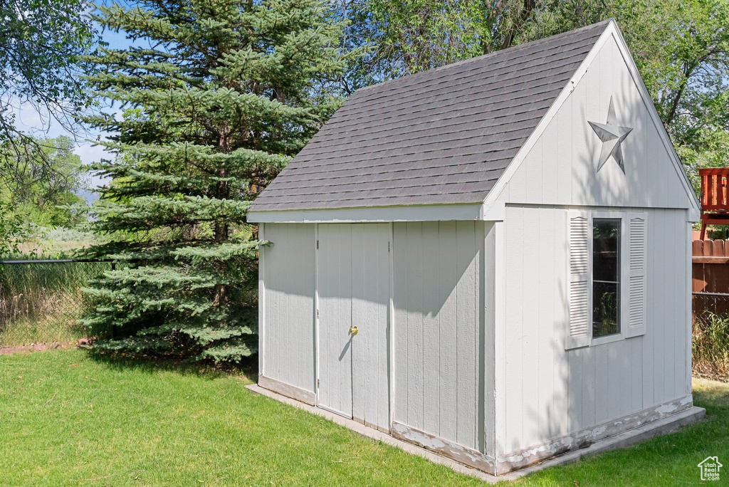 View of shed
