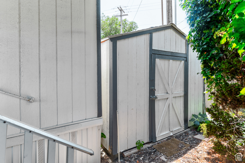 View of shed