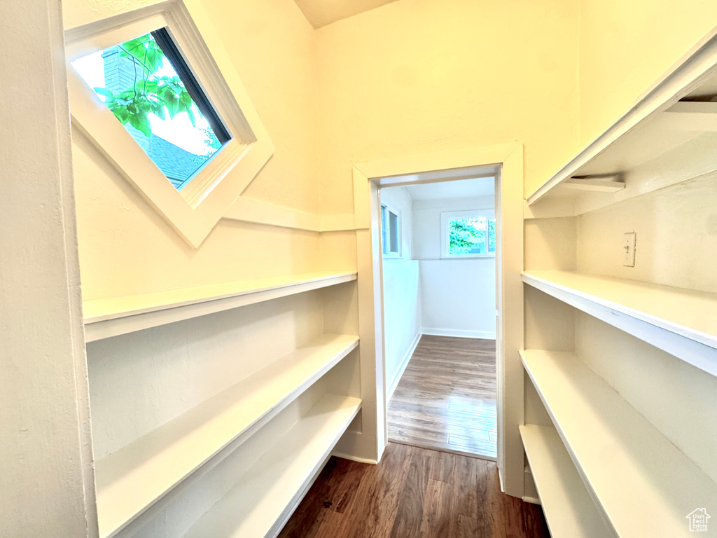 View of storage room