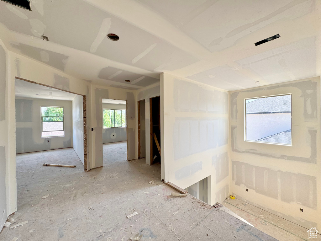 View of spare room