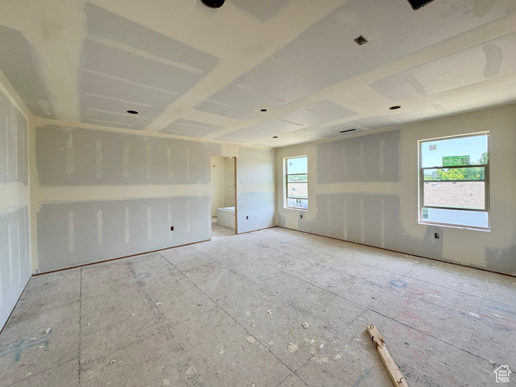 View of spare room