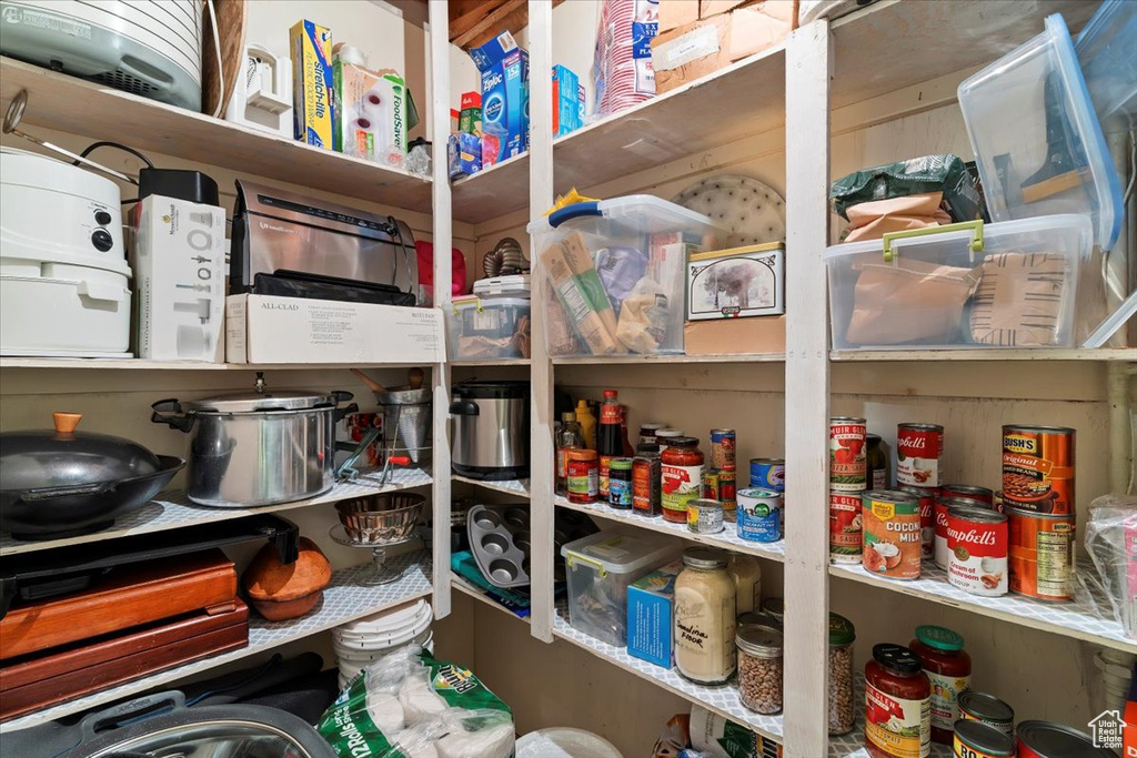 View of storage area