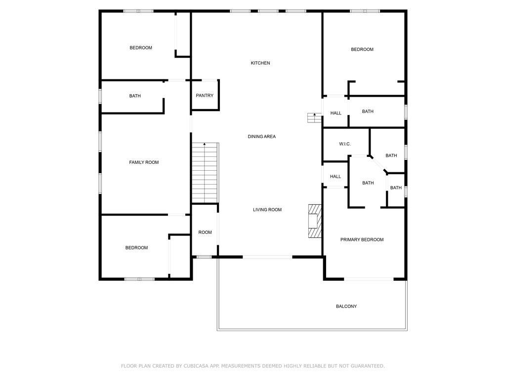 View of floor plan / room layout
