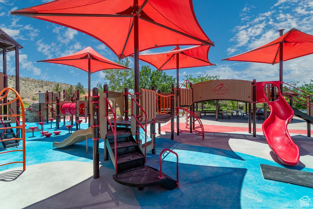 View of community playground