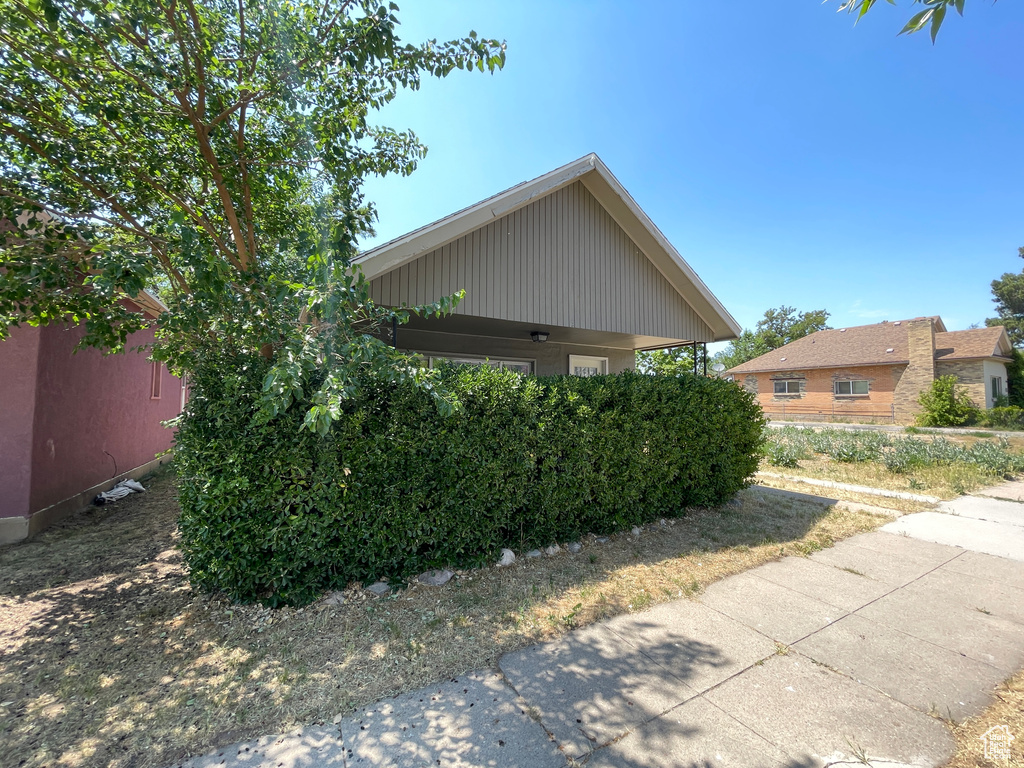 View of side of property