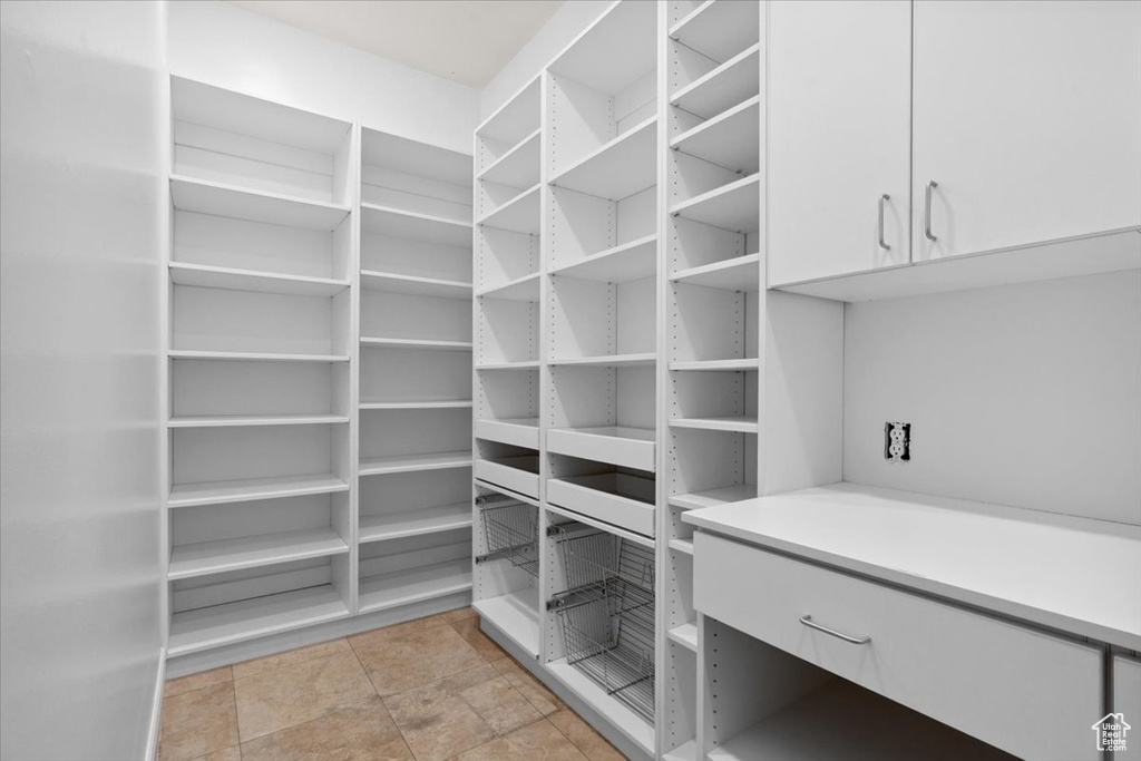 View of storage area