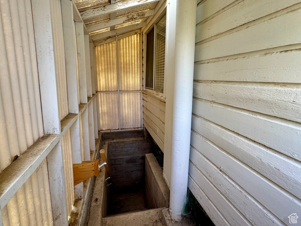 View of stairs