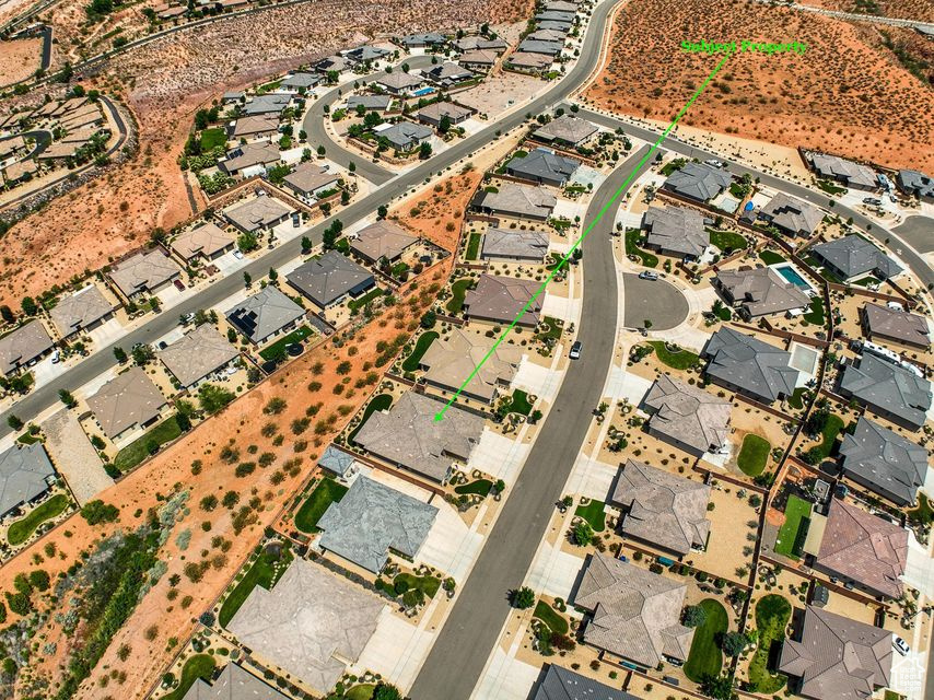 View of property location featuring nearby suburban area