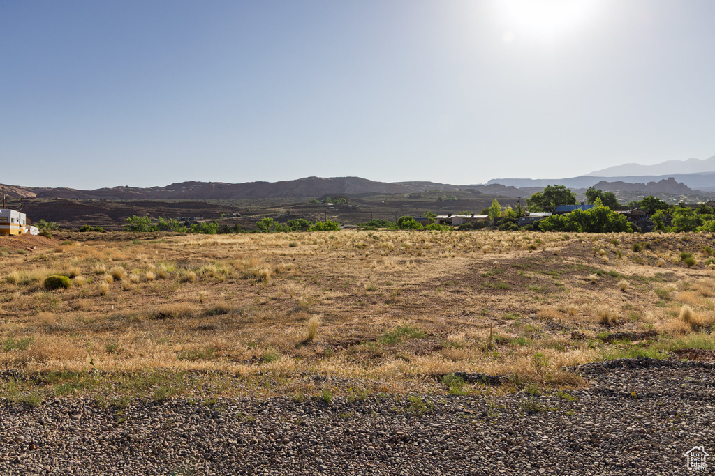 View of mountain backdrop