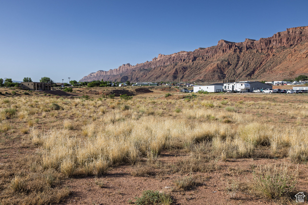 View of mountain backdrop