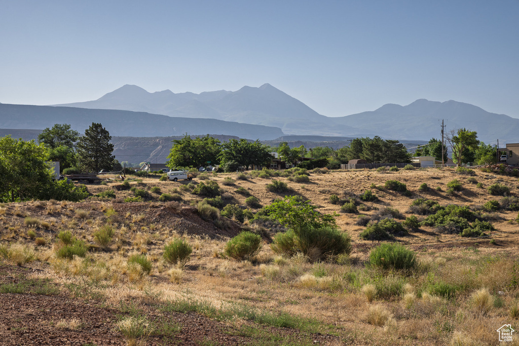 View of mountain backdrop