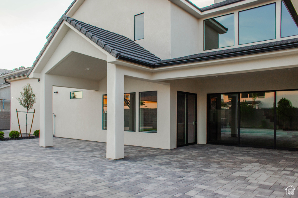 View of patio