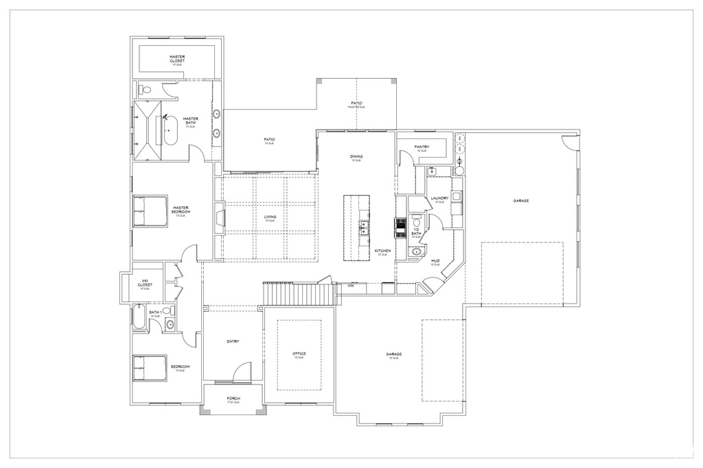 View of room layout