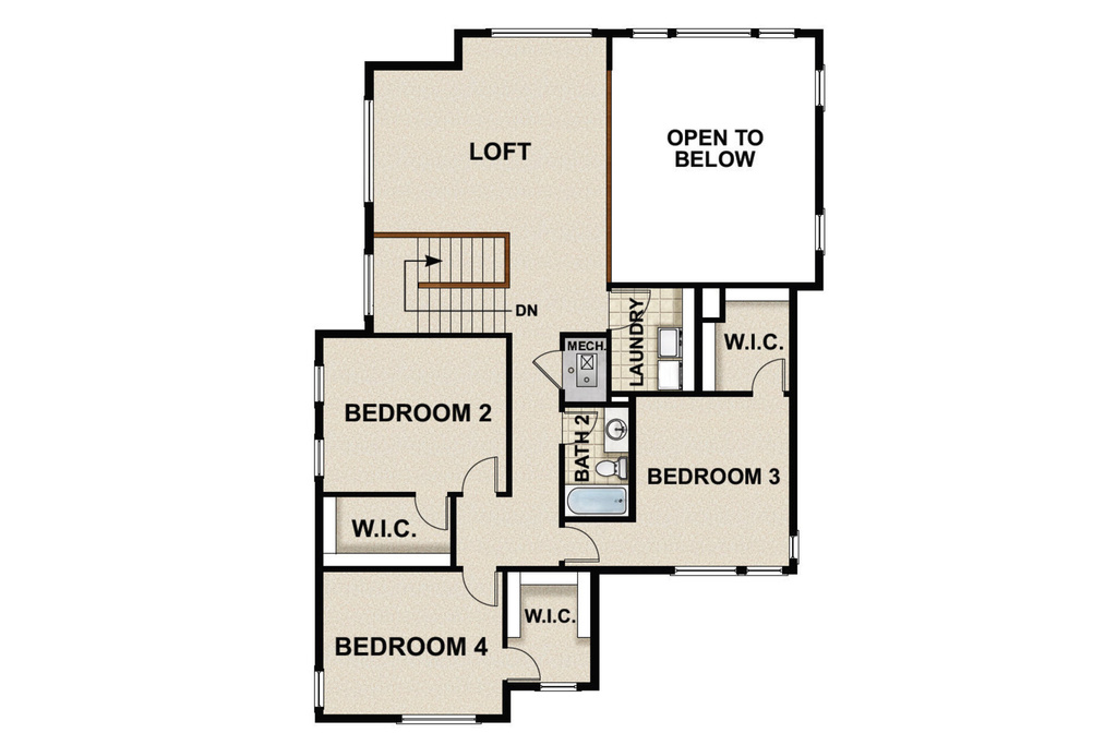 View of floor plan / room layout