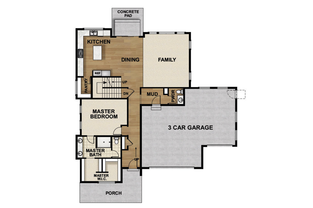 View of floor plan / room layout