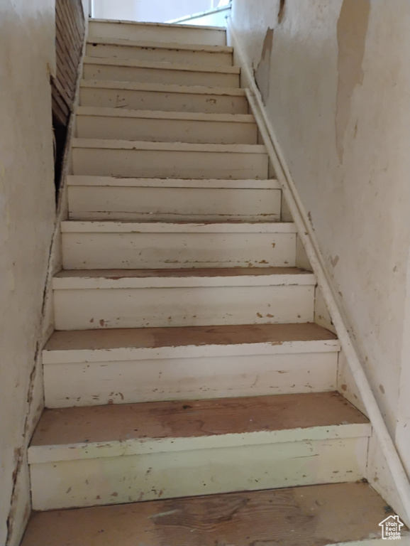 View of stairs