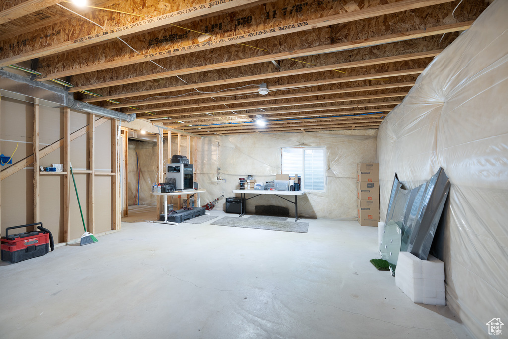 View of basement