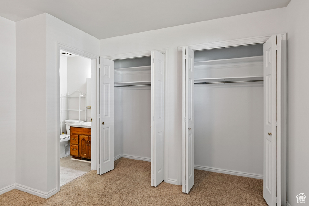 View of closet