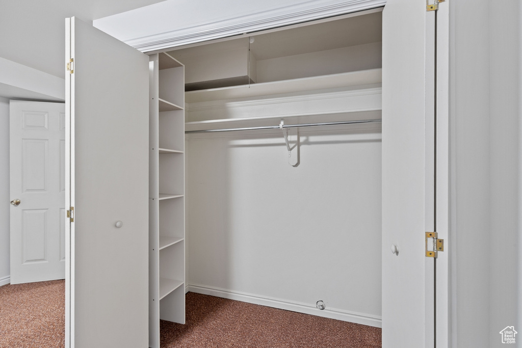 View of closet