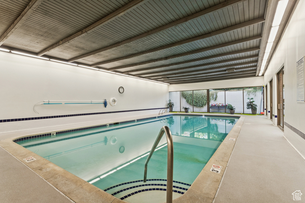 View of indoor community pool
