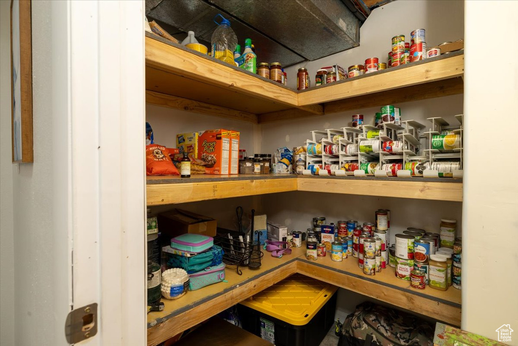 View of storage area