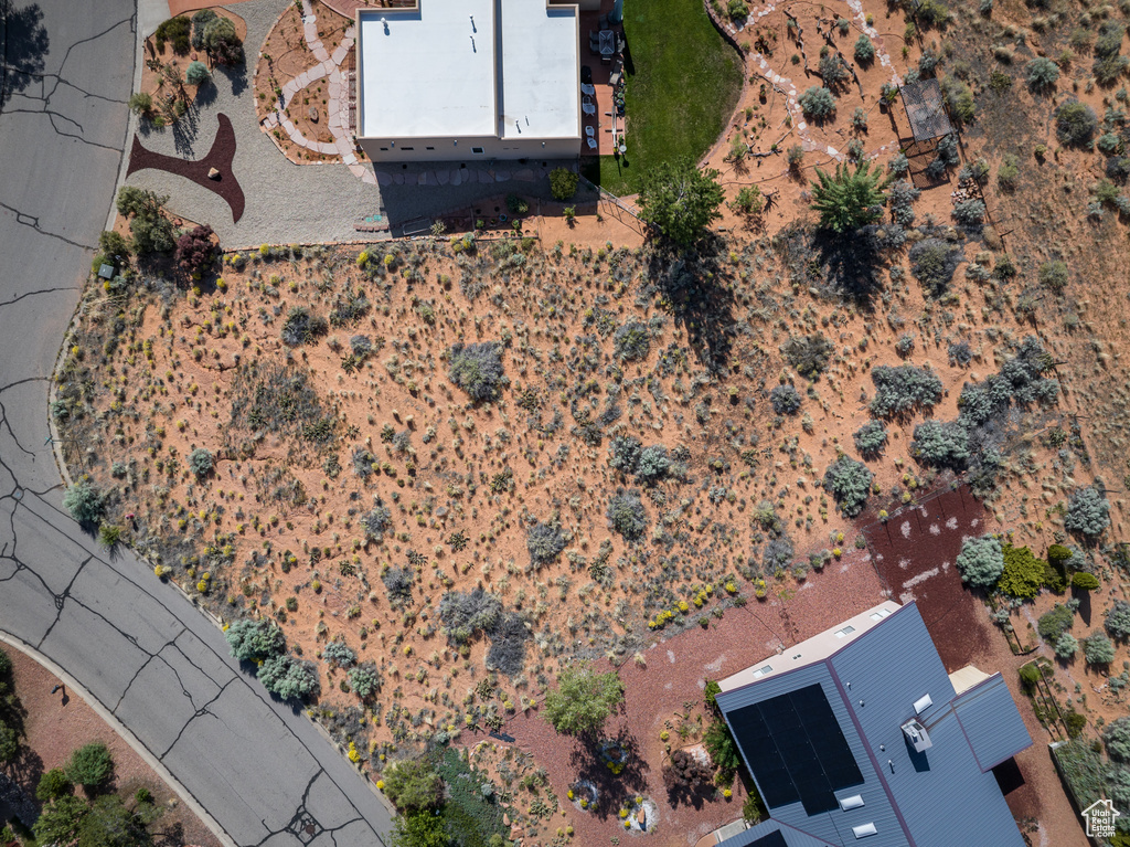 Aerial view of property and surrounding area