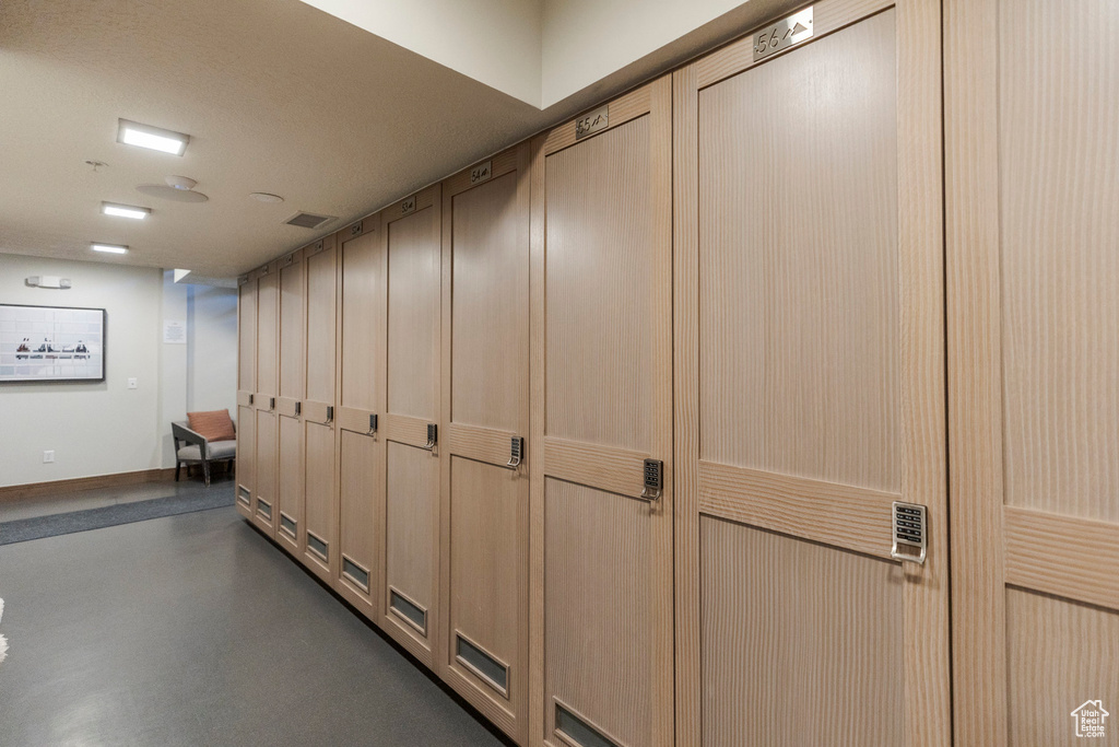 View of closet