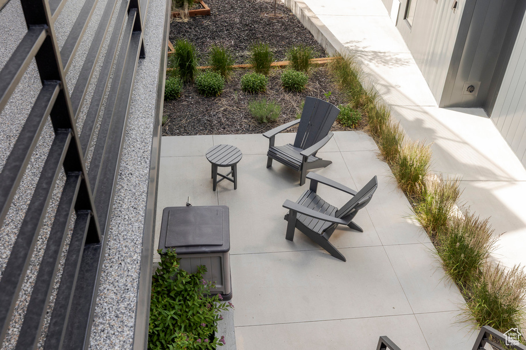 View of patio