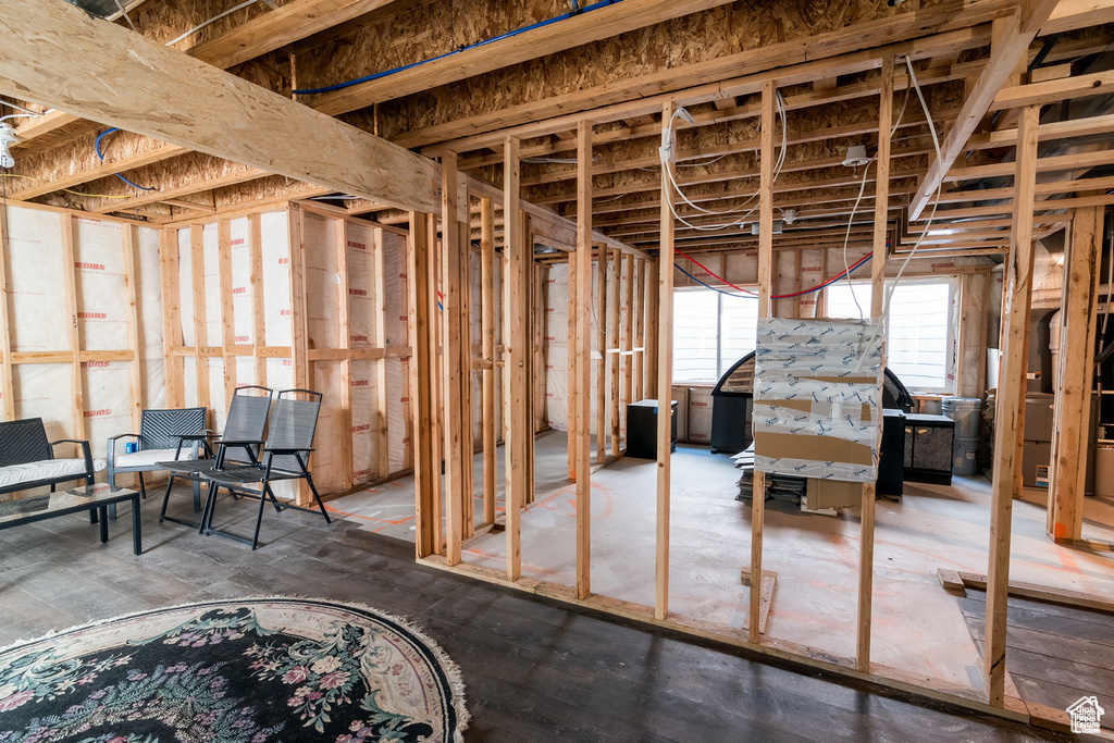 View of basement