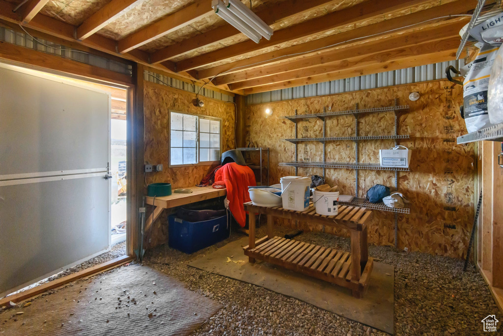 View of misc room