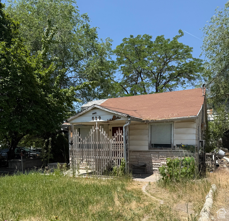 View of front of house