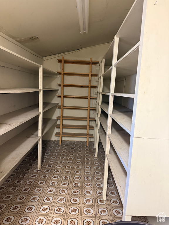 View of storage area