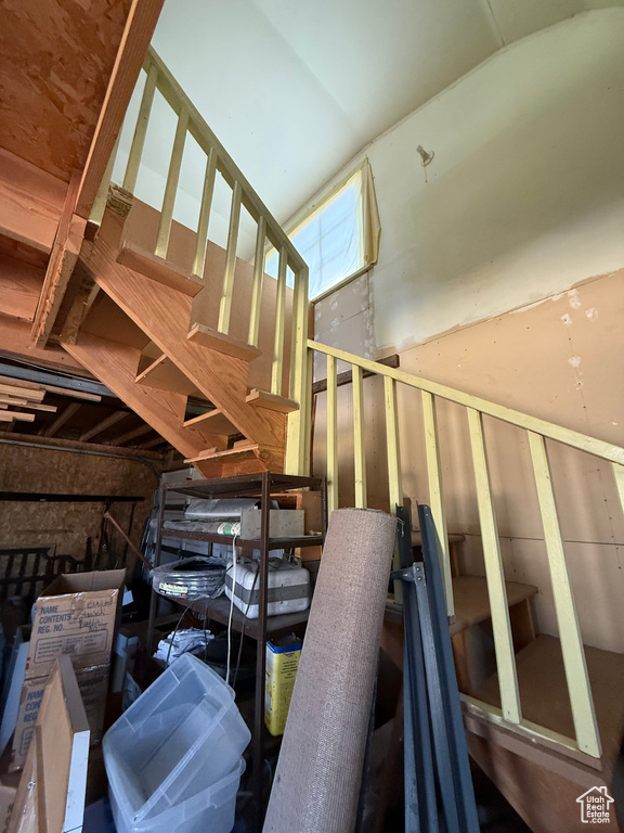 View of staircase