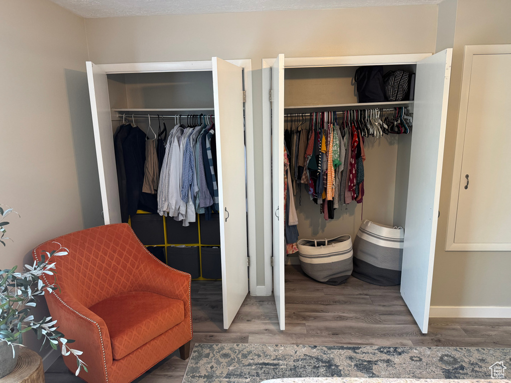 View of closet