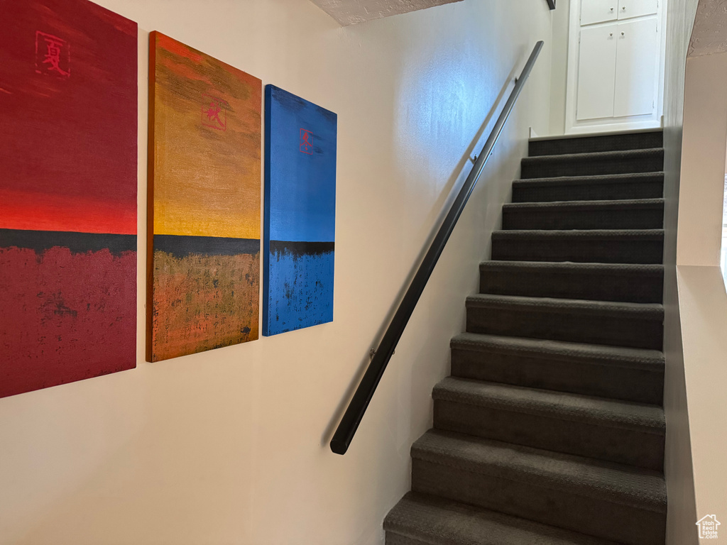 View of stairs