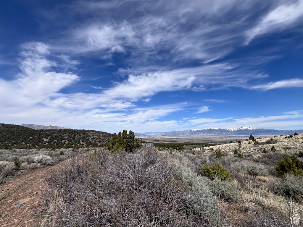 View of mountain backdrop