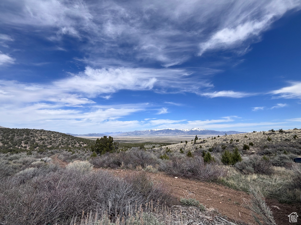 View of mountain background
