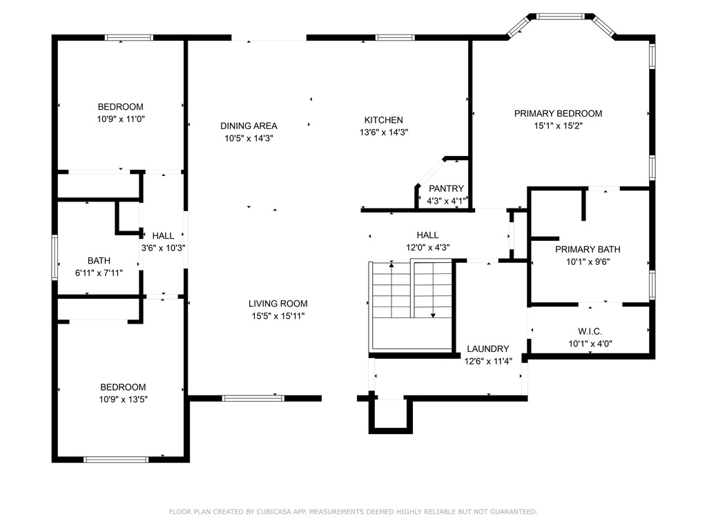 View of home floor plan