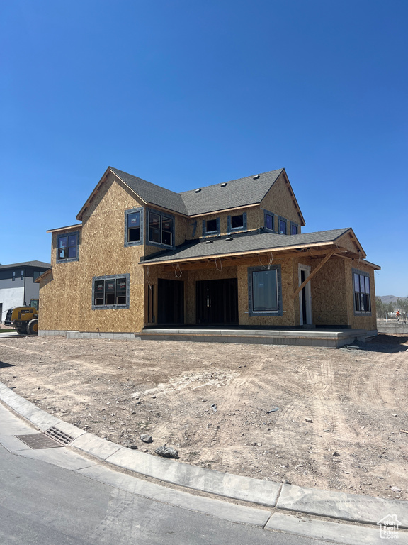 View of property under construction