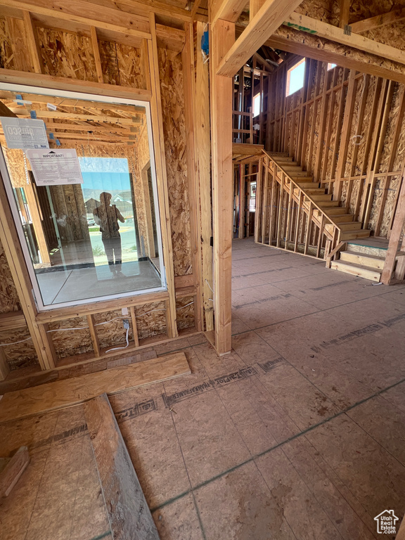 View of attic