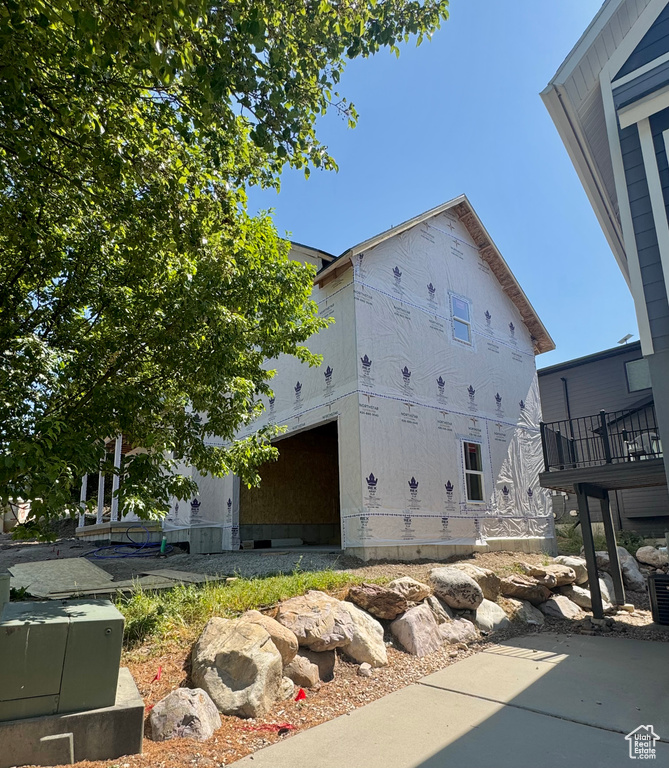 View of side of property