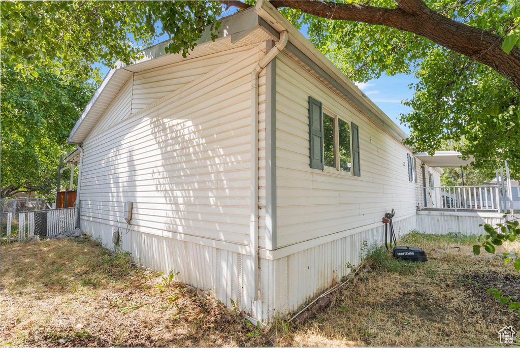 View of side of home