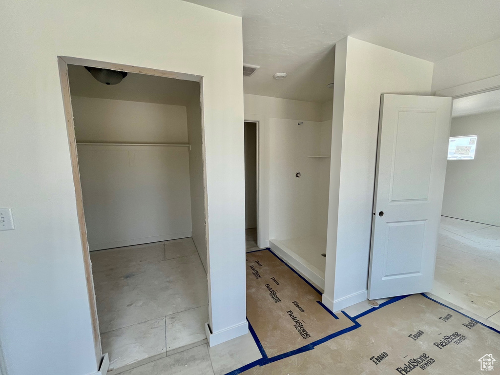 View of closet