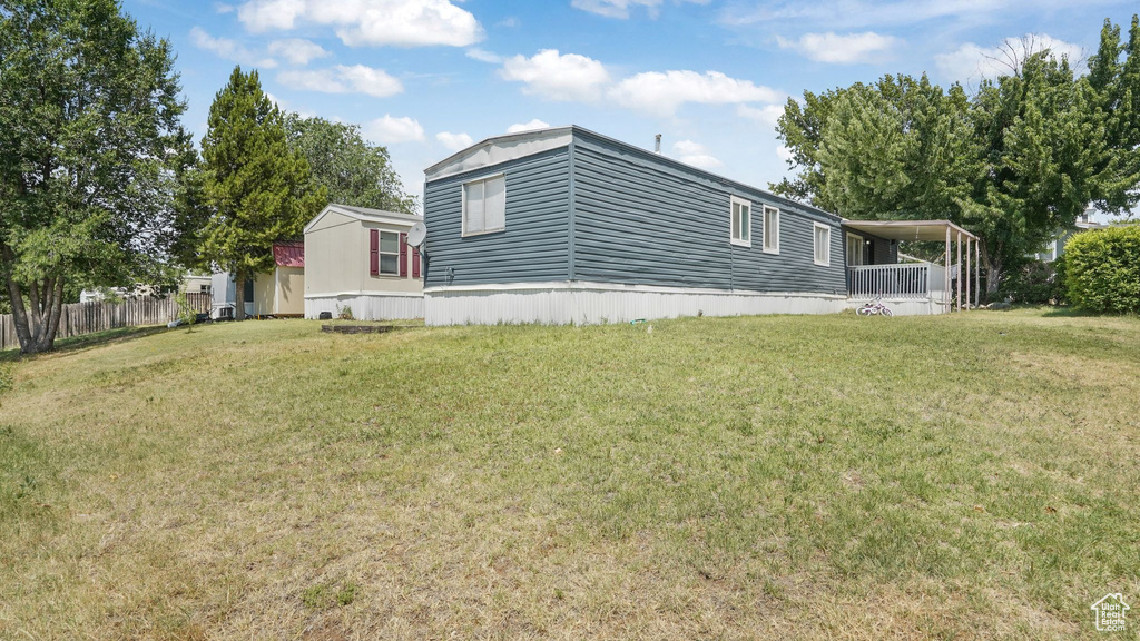 View of property exterior